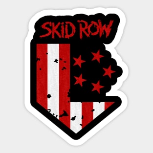 skid row tour Sticker